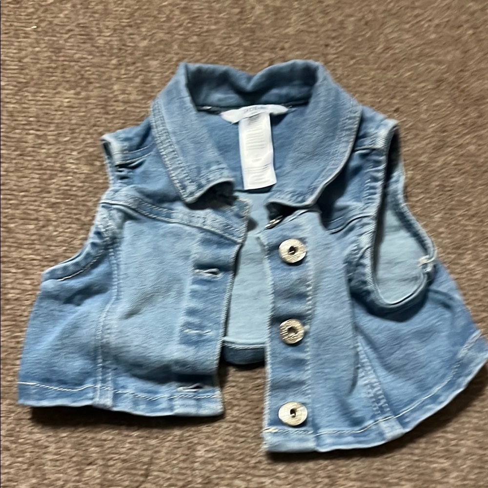 Stylish Denim Vest for Kids
